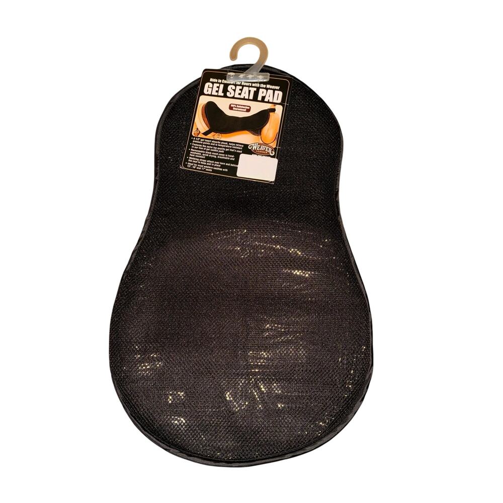 Weaver Leather Equine Western Horse Saddle Pad Mesh - 15", 16" & 17" seats Black